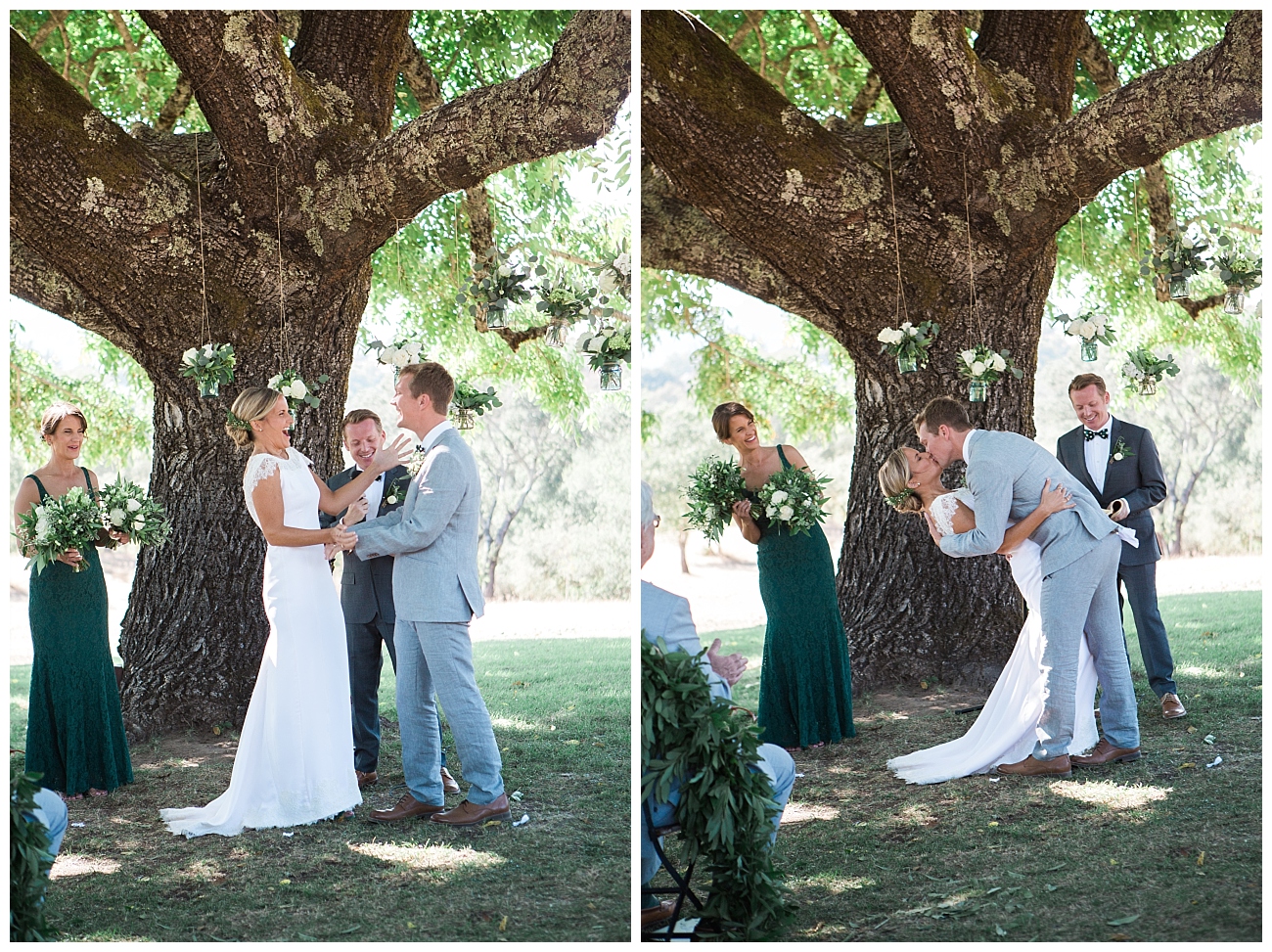 bride and groom married at triple s ranch napa wedding