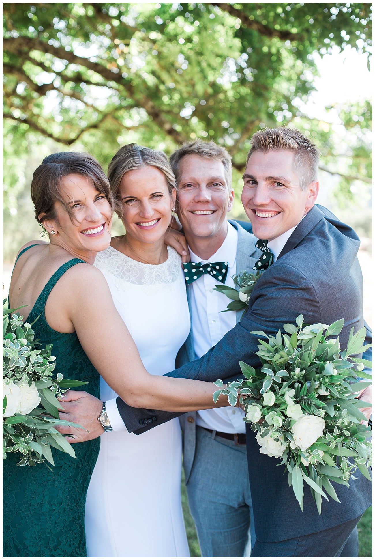 wedding party triple s ranch napa wedding