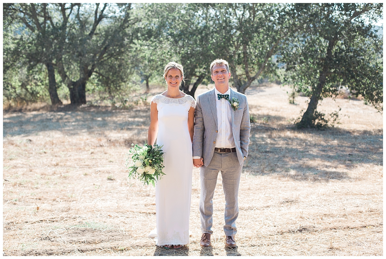 bride and groom married at triple s ranch napa wedding