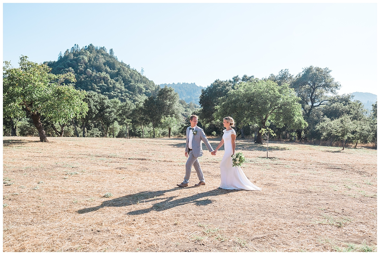 bride and groom married at triple s ranch napa wedding