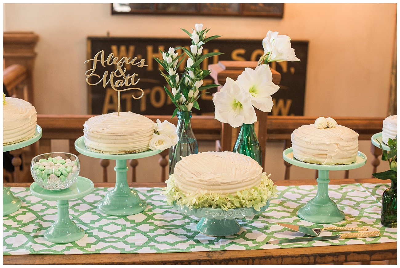 wedding cake dessert table triple s ranch napa wedding