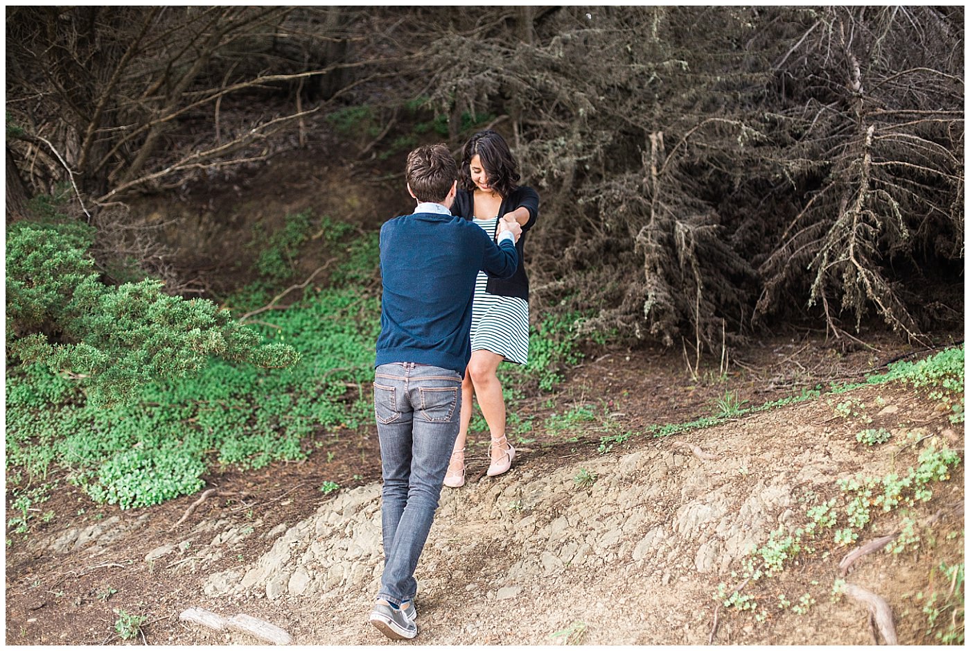 marin headlands engagement