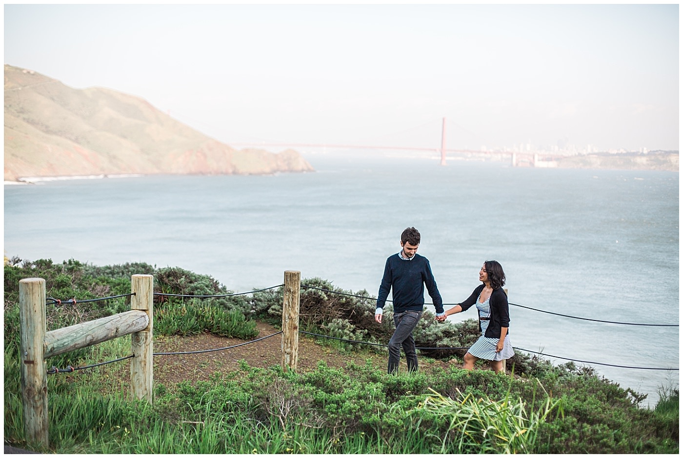 marin headlands engagement