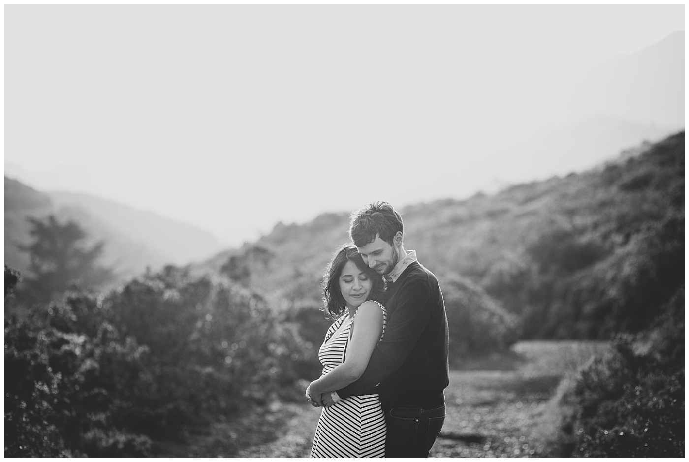 marin headlands engagement