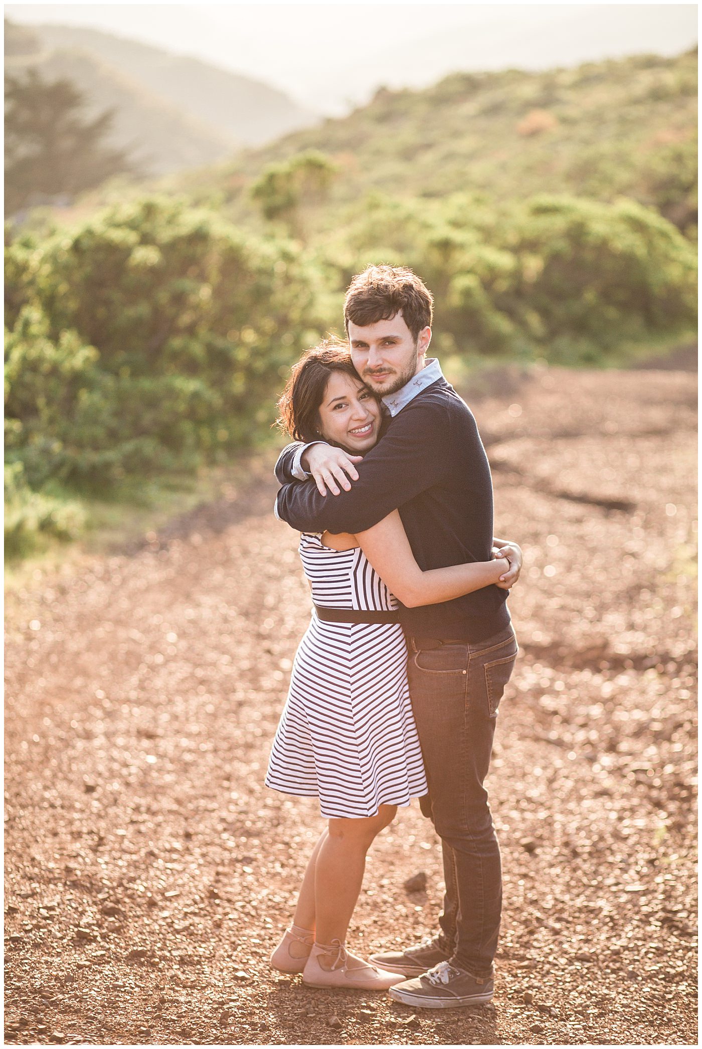 marin headlands engagement